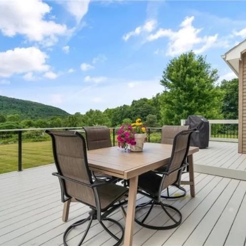 A home on a wooded lot in the Ellis Hollow area outside Ithaca